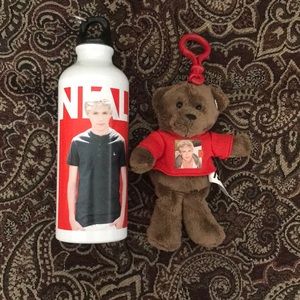 Niall Horan Water Bottle and Bear.